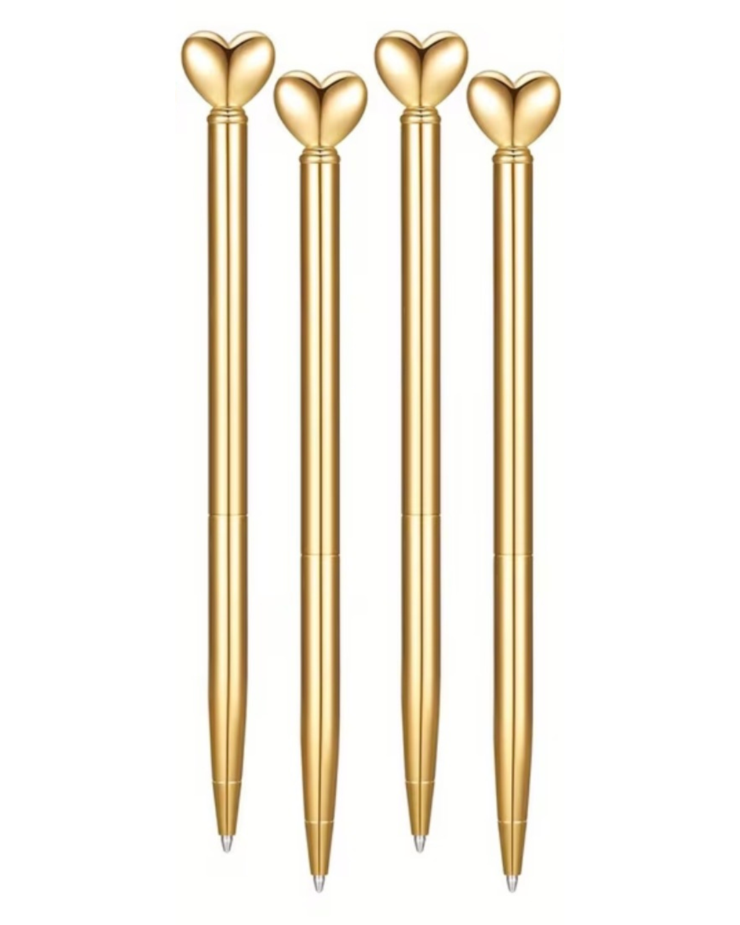 Gold Heart Pen