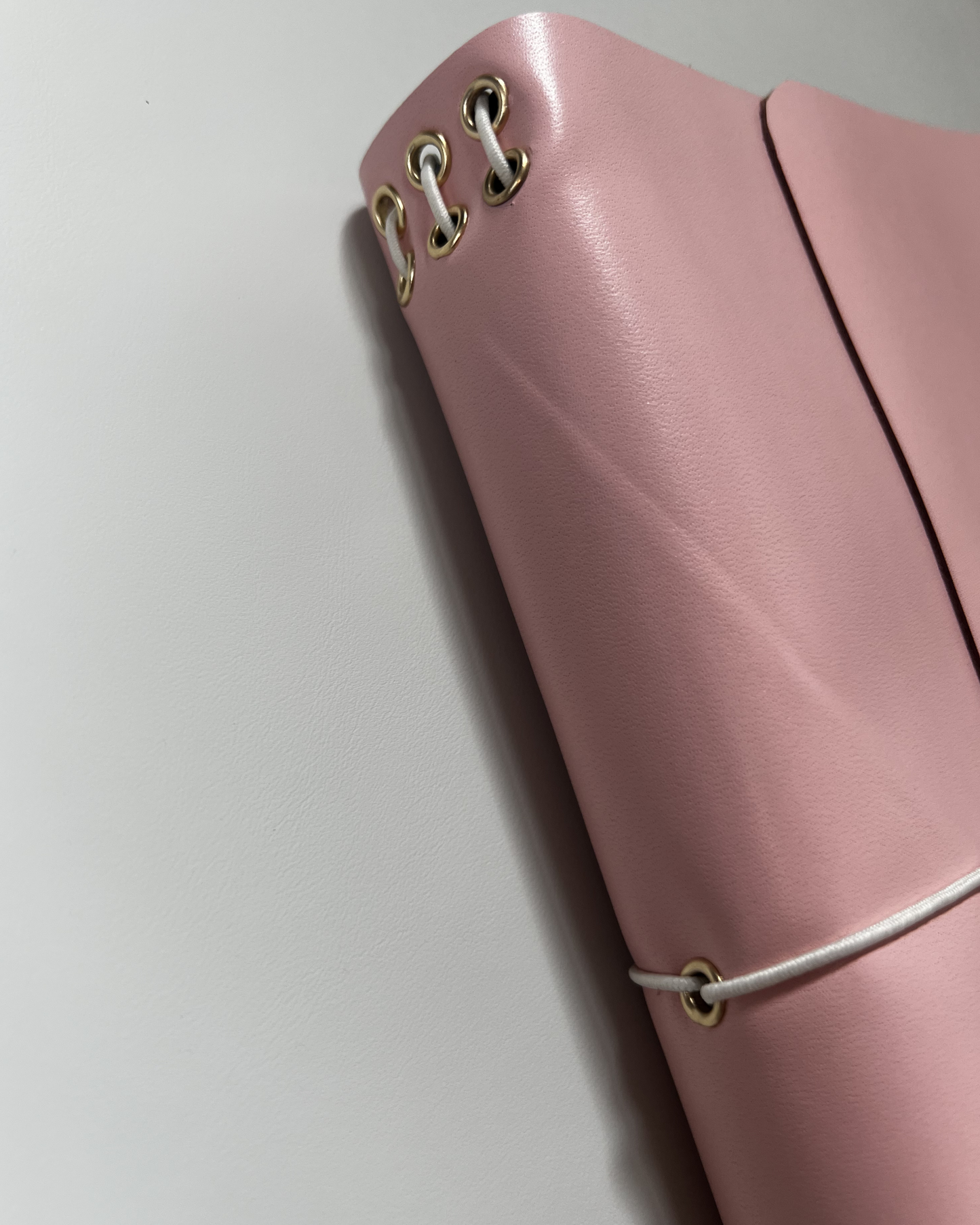 Baby pink Leather Journal-A5 size