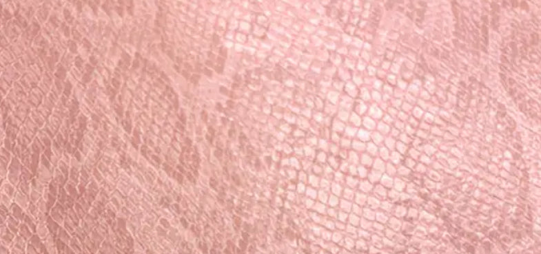 Pink snakeskin