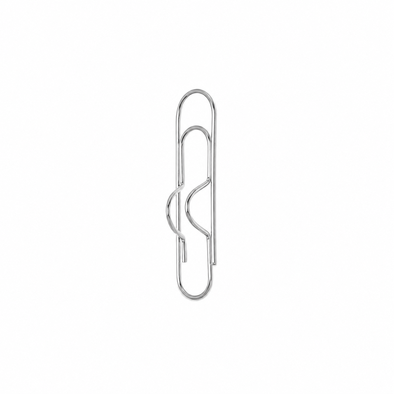 Silver pen holder
