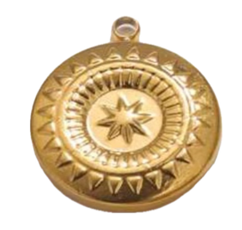 Gold round