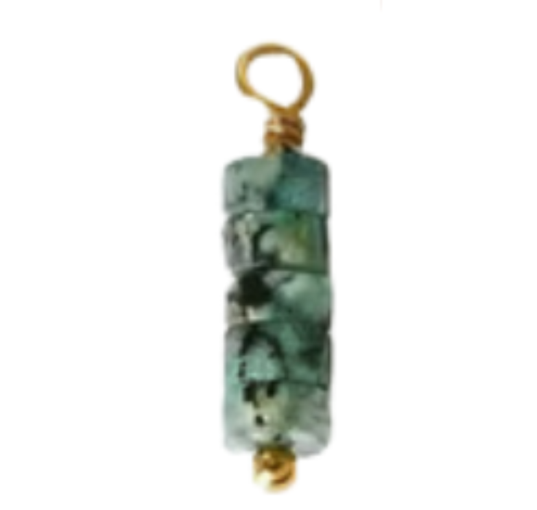 Mini green stones