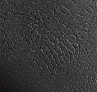 dark brown Crocodile Vegan leather