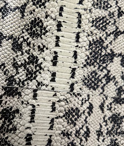 Python genuine leather