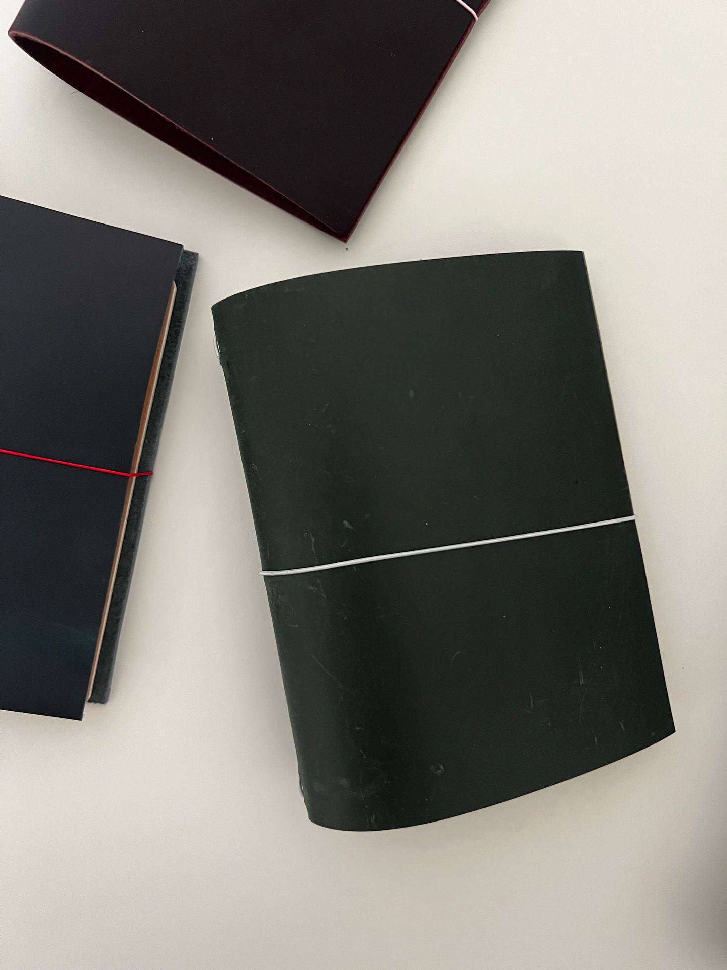 Vintage -A6- Bifold Leather journal