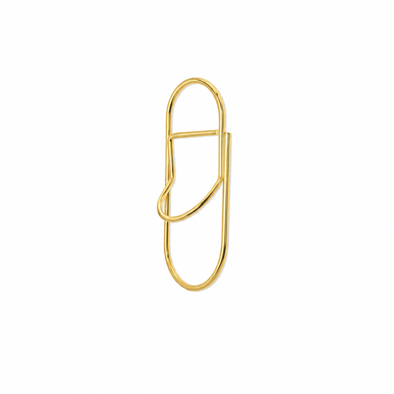 Gold clip pen holder