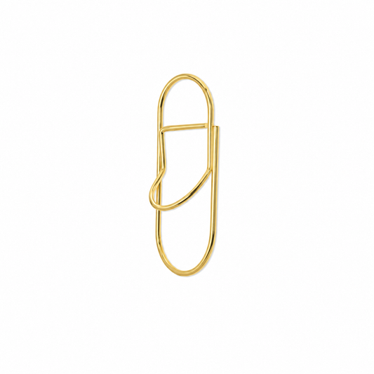 Gold clip pen holder