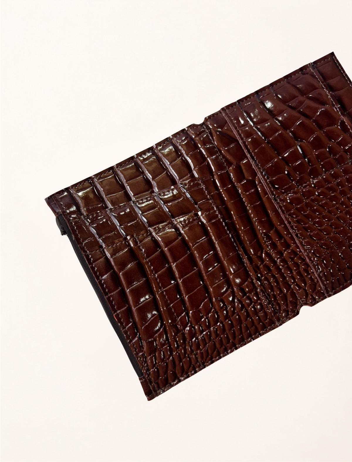 Brown Glossy Crocodile | A6