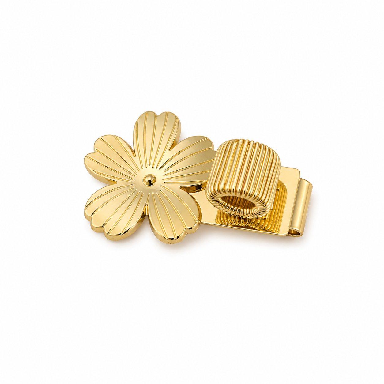 Gold Flower Pen holder