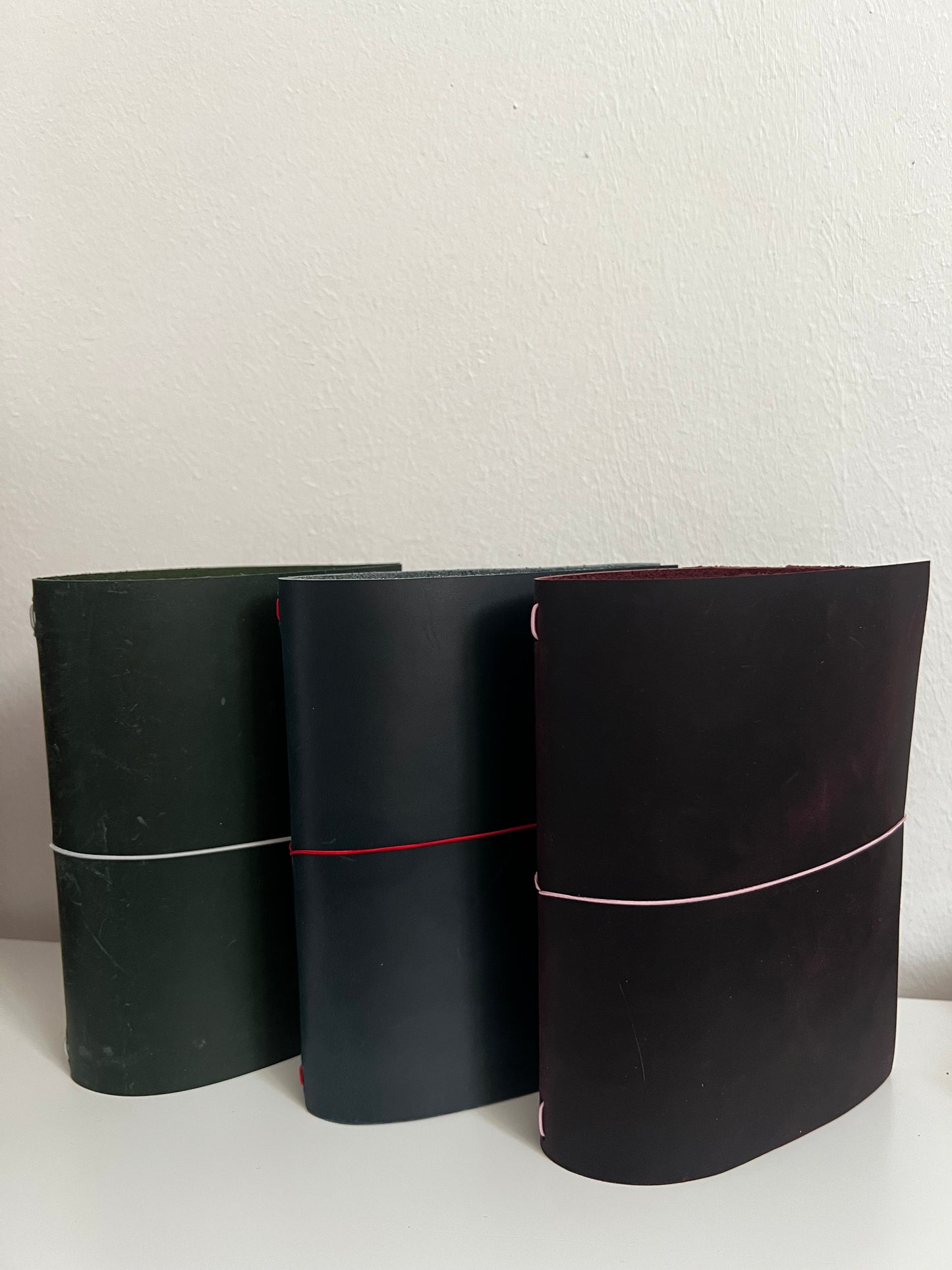 Vintage -A6- Bifold Leather journal