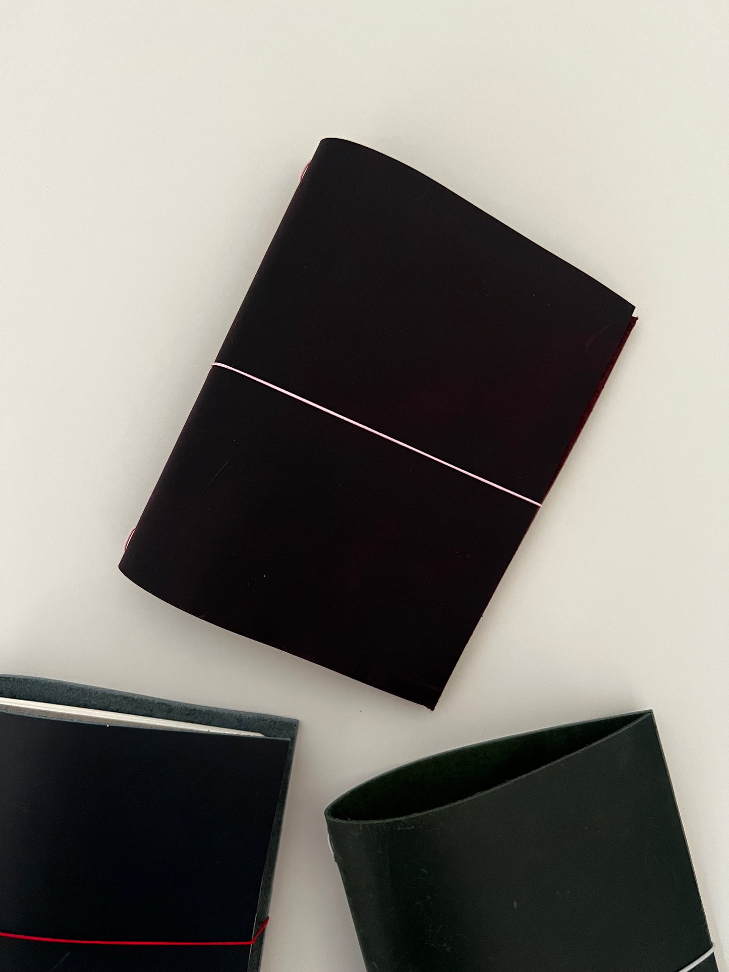 Vintage -A6- Bifold Leather journal