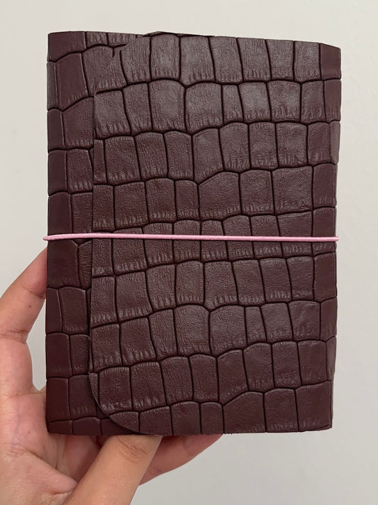 Brown crocodile - A6
