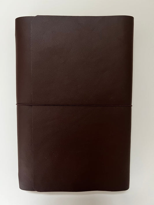 Vintage Brown Leather Journal
