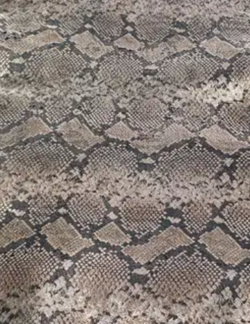 Metalic Glossy python pattern