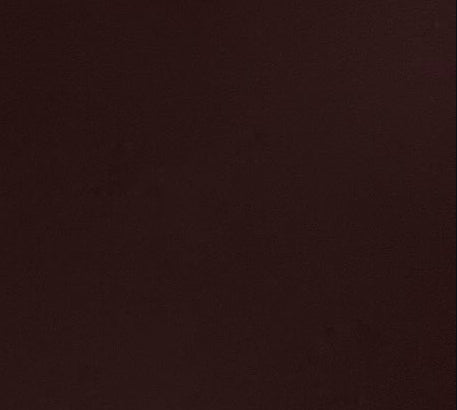 Chocolate brown vegan leather
