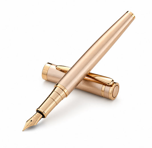 Gold classic fountain pen