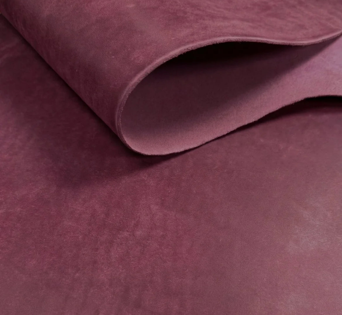 Plum Genuine Leather