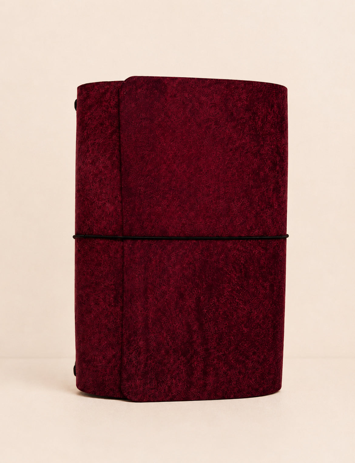 Red Suede Leather Journal -A5 size