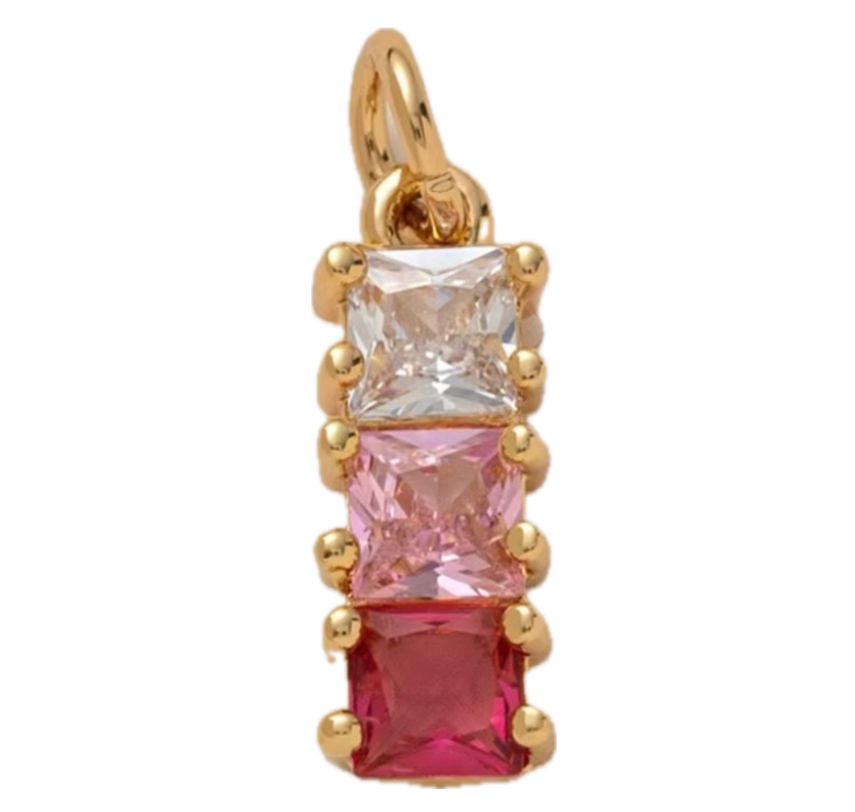 Mini pink crystals
