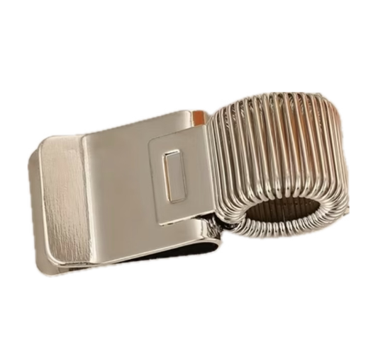 Silver pen holder