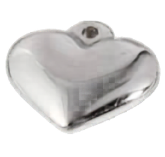 Silver heart 6