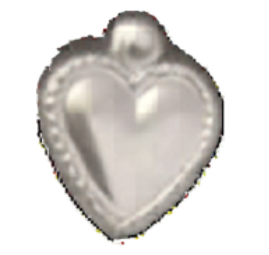 Mini silver heart (Copy)