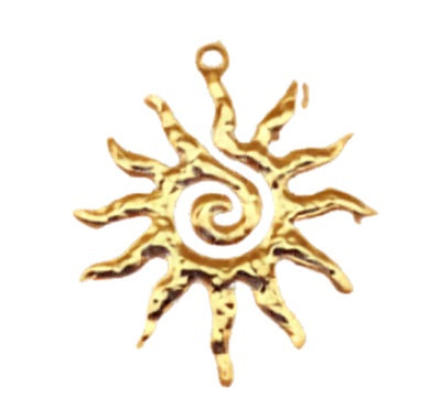 Gold sun