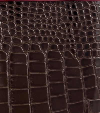 Brown crocodile A4