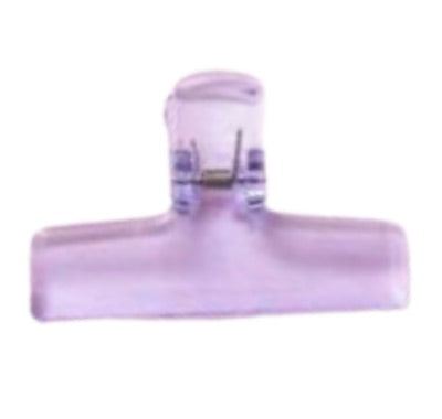 Medium Clear purple clamp