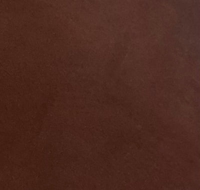 Rust brown genuine leather