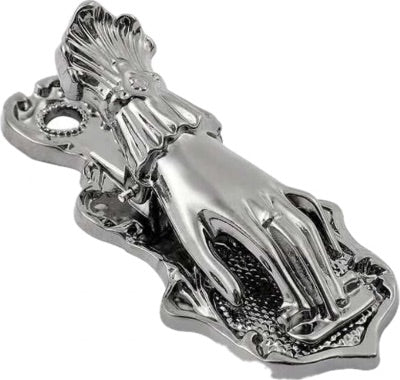 Silver hand clamp